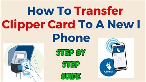 transfer clipper card to watch